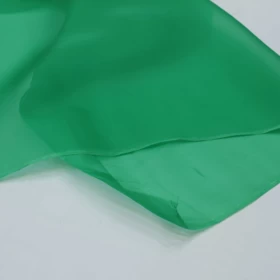 Genoa Green Organza Fabric- 061